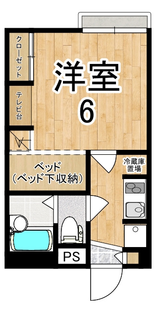 ロイヤルＳＫ指柳の間取り