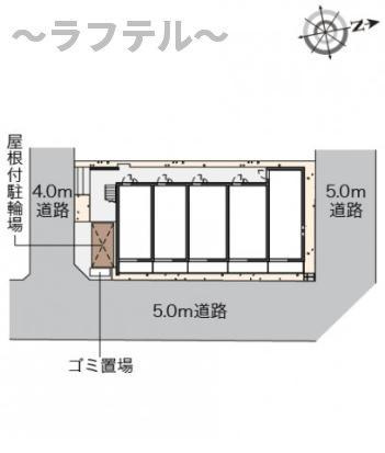 クレイノＴＡＫＡ　ゼータの区画図