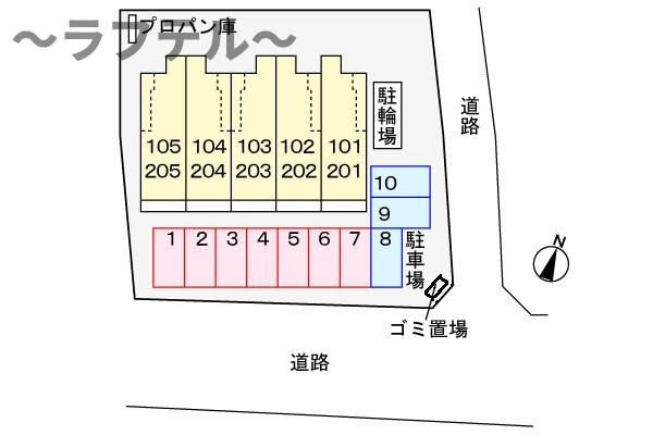 イリーデ オーブの区画図