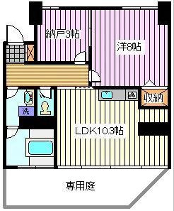 URBAN　SELECT　MUSASHIURAWAの間取り