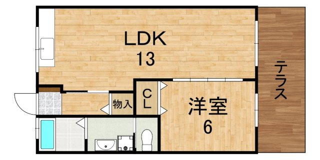 平井マンションの間取り