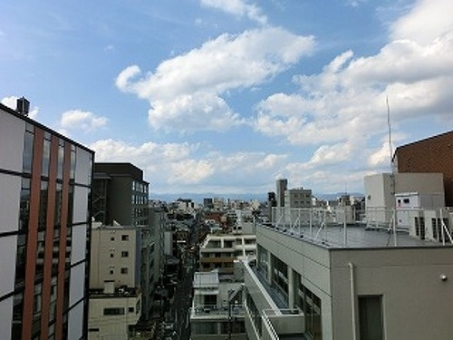 アンビエント京都駅前のその他|バルコニーからの眺望　※前回募集時／２０２２年６月の写真