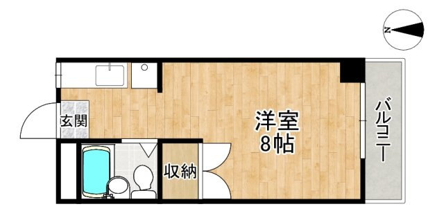 コーポ華の間取り