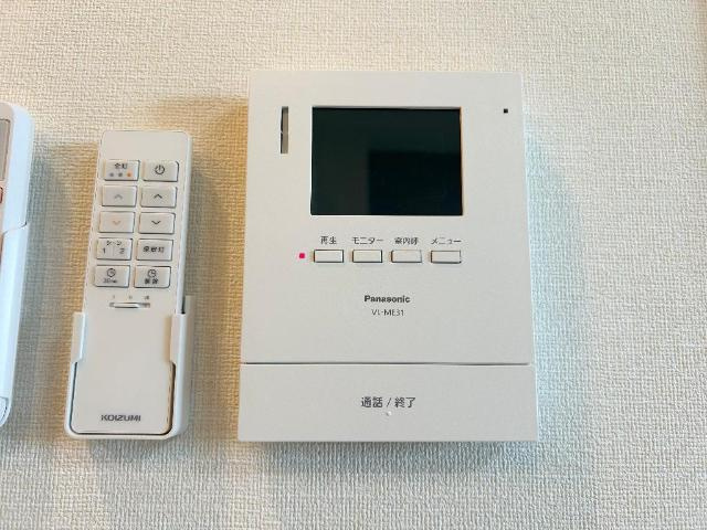 グリーンシャトーのセキュリティ|カメラ付インターホン（イメージ）