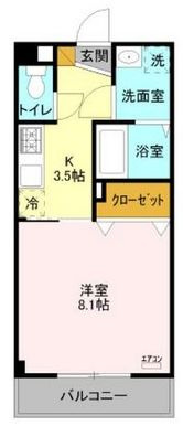 ハイムフローラの間取り