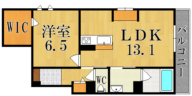 Ｌａ　Ｌｕｍｉｅｒｅ　（ラ・ルミエール）の間取り
