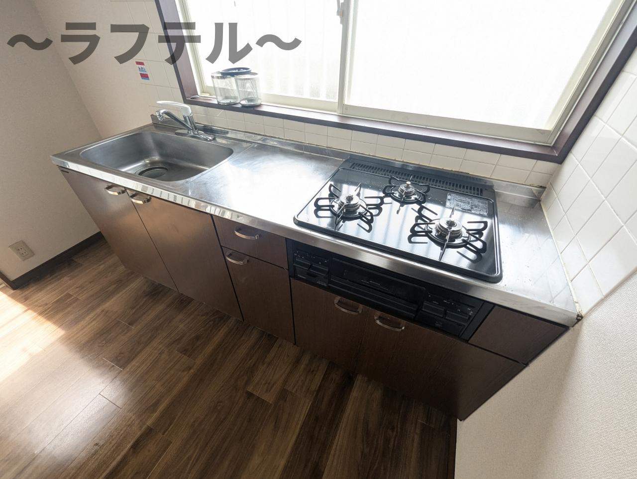 SKヴィレッジC棟のキッチン