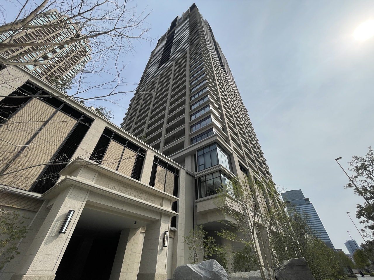グラングリーン大阪THE NORTH RESIDENCEの外観