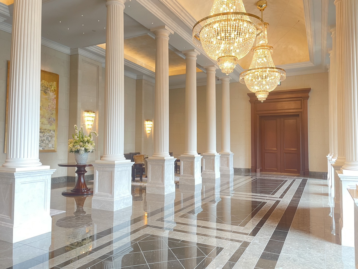 グラングリーン大阪THE NORTH RESIDENCEのロビー