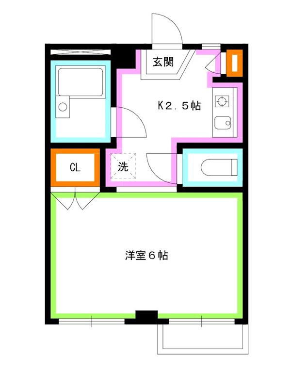 武蔵野市吉祥寺本町４丁目の賃貸マンションの間取り