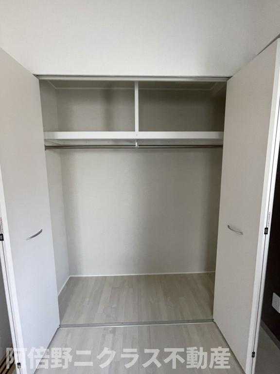 huit arbre上町台の収納