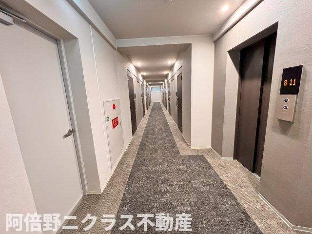 スプランディッド阿倍野のエントランス