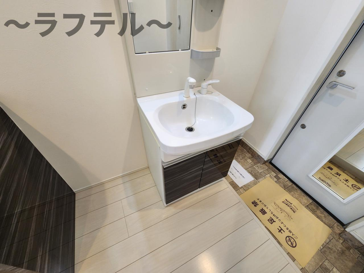 所沢市美原町２丁目のアパートの洗面所|別号室イメージ写真