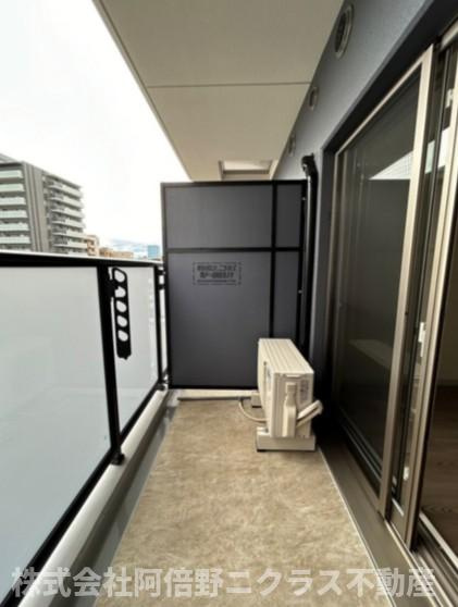 リヴェント森ノ宮のバルコニー|内装は別部屋の参考写真です。
