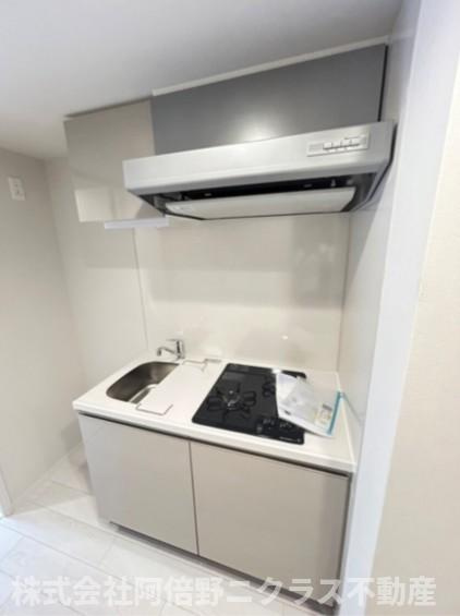 リヴェント森ノ宮のキッチン|内装は別部屋の参考写真です。