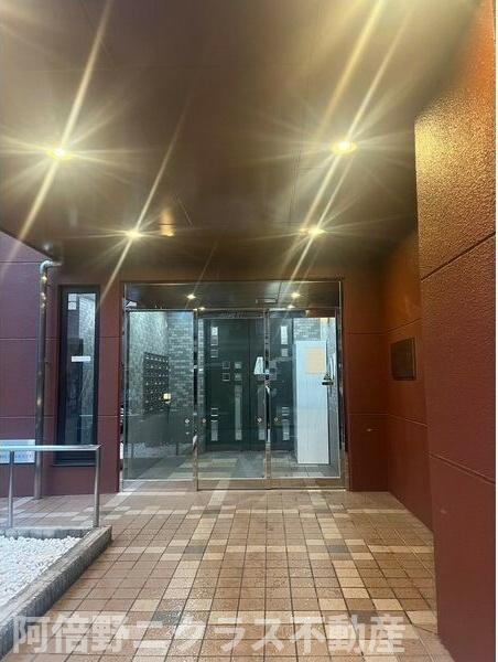 東部市場前レジデンスのエントランス