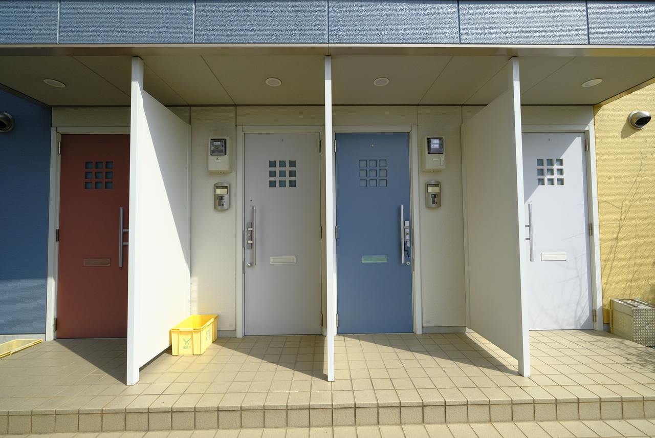 Charme 　C棟のエントランス