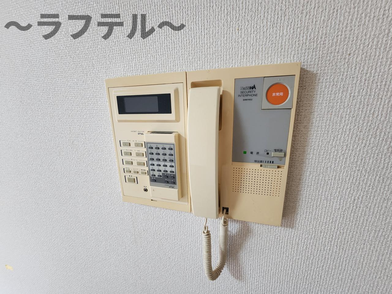 所沢市東住吉の賃貸マンションのセキュリティ|別号室イメージ写真