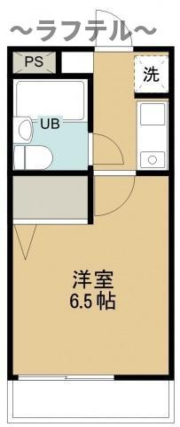 所沢市東住吉の賃貸マンションの間取り