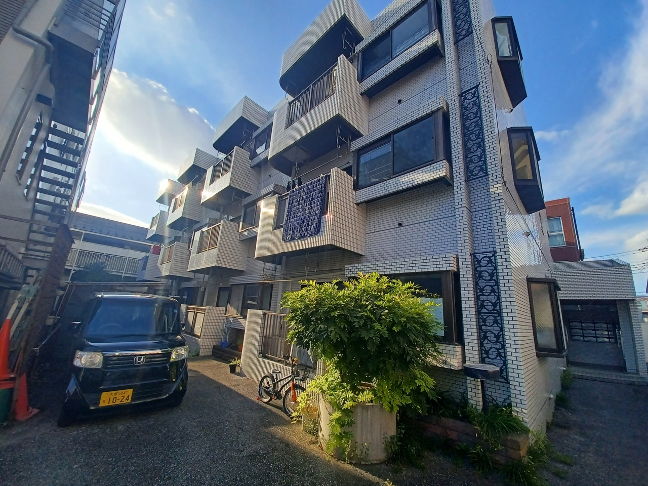 パールハイツの外観