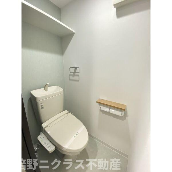 Luxe天王寺のトイレ