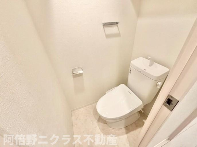 スプランディッド上本町WESTⅡのトイレ|内装は別部屋の参考写真です。