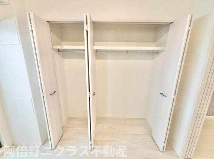 スプランディッド上本町WESTⅡの収納|内装は別部屋の参考写真です。