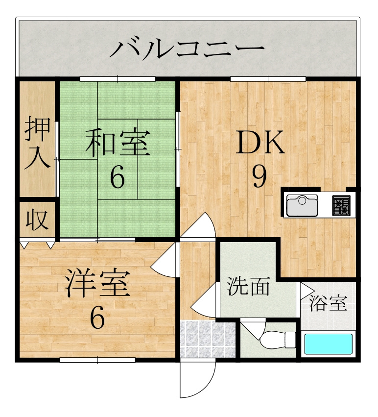 サンクレストの間取り