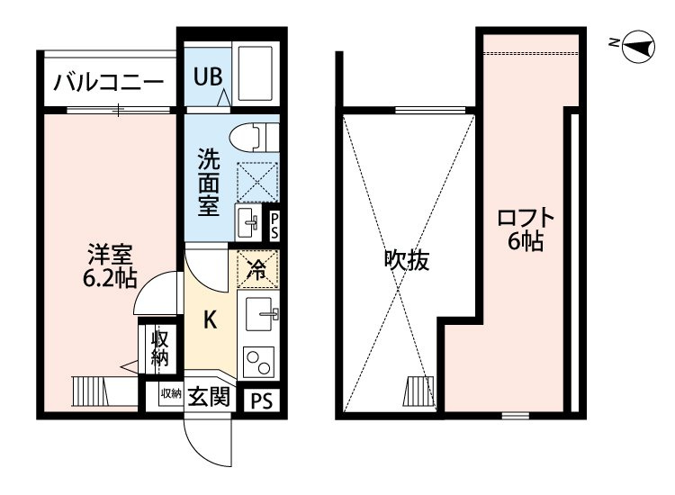 CHERRY BERRYの間取り