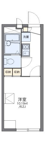 レオパレスサンメゾンの間取り