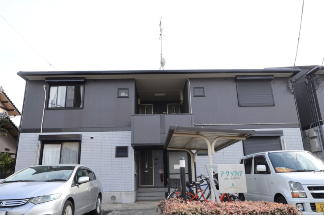 アークソフィアＡ棟のエントランス