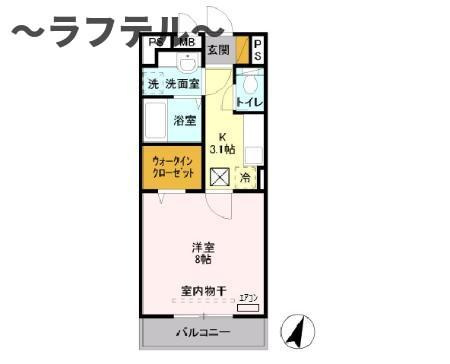 レッドウッド　Ⅱの間取り
