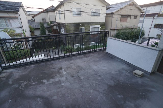 西大寺新町２丁目戸建のバルコニー