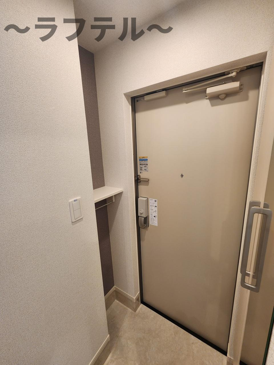 オークランドコーポの玄関