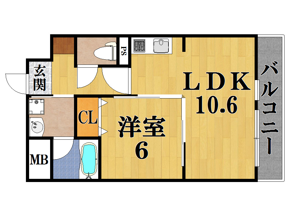 パールタウンの間取り