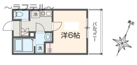 アース所沢の間取り