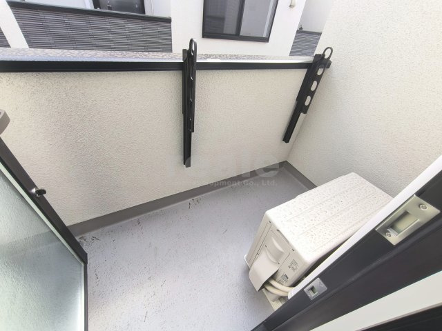 練馬区立野町のタウンのバルコニー