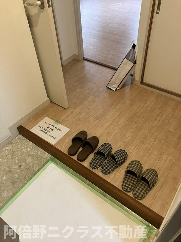 レジデンストーアの玄関