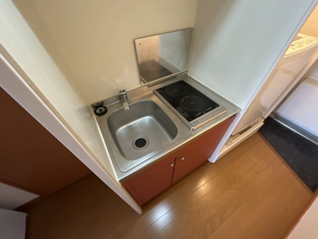 レオパレスカンタービレのキッチン|キッチンです