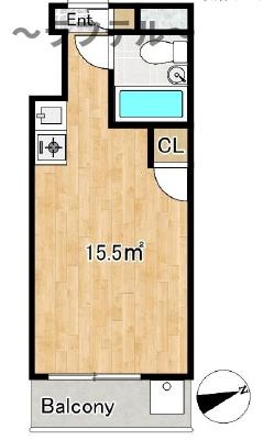 所沢市小手指町４丁目の賃貸マンションの間取り