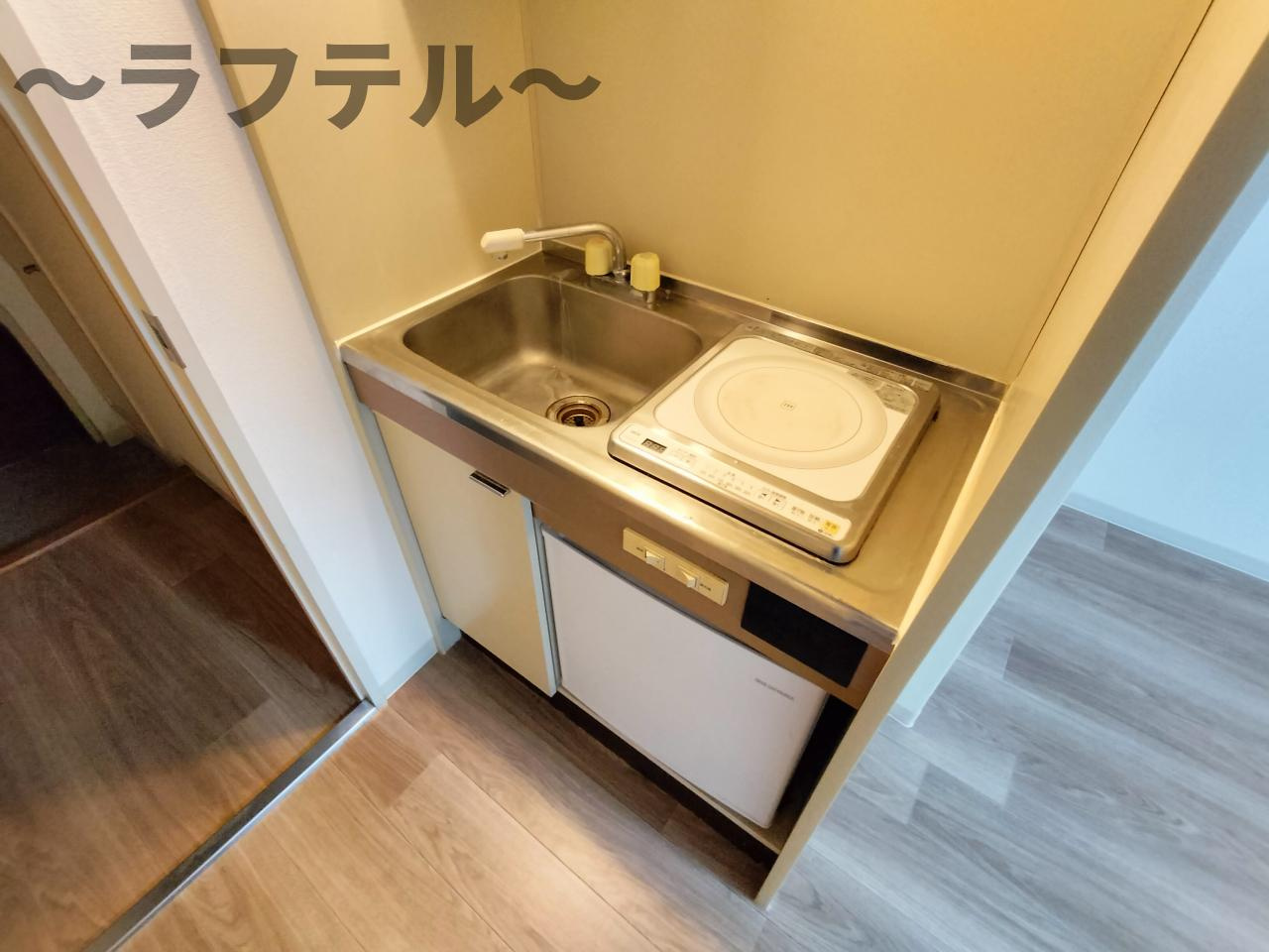 所沢市小手指町４丁目の賃貸マンションのキッチン