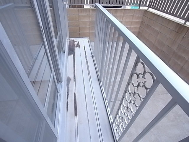 ハイツ中町のバルコニー