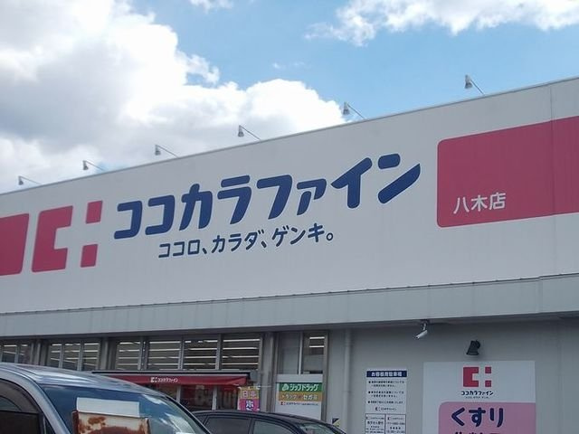 橿原市新口町のアパートの周辺|ココカラファイン八木店様まで1800m