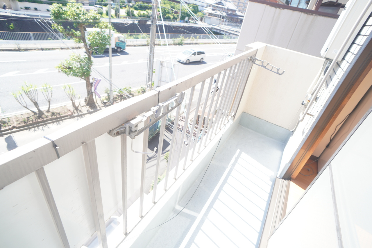 大東工芸マンションのバルコニー