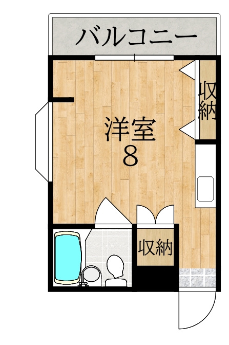 大東工芸マンションの間取り