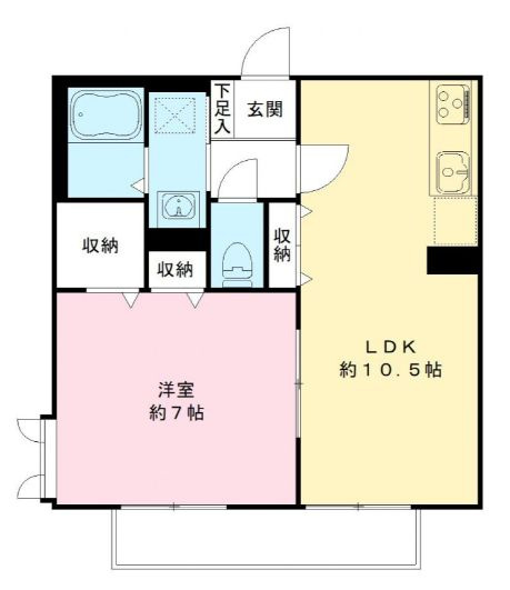 メゾン・ルミエールの間取り