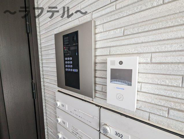 所沢市くすのき台３丁目のアパートのセキュリティ