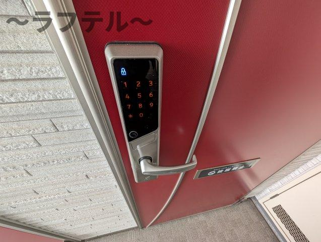 所沢市くすのき台３丁目のアパートのセキュリティ