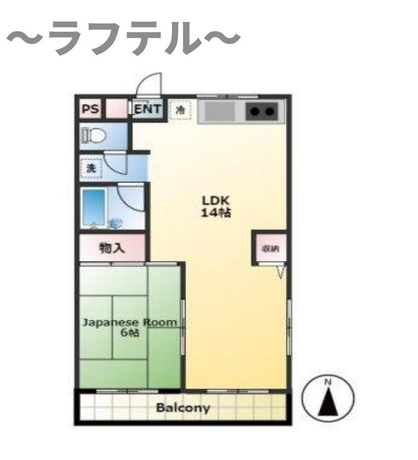 BRICKSの間取り