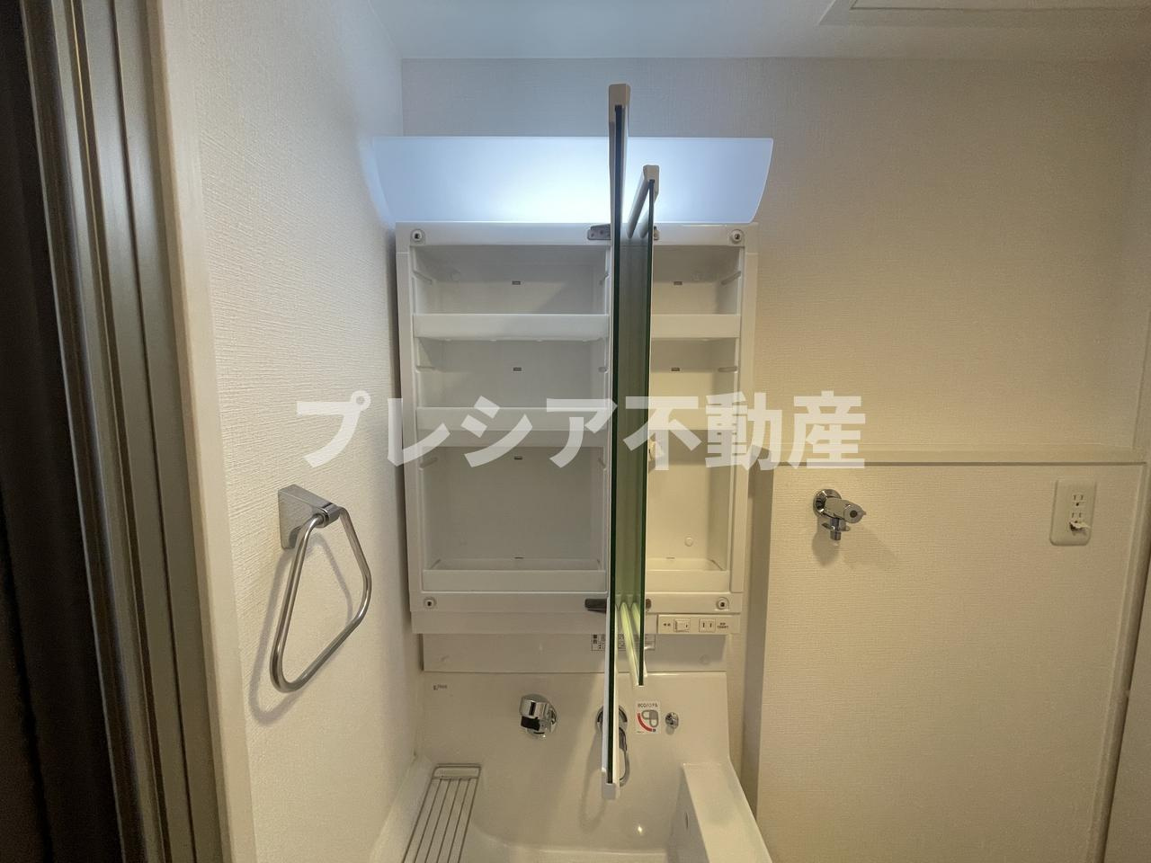 新和ルミエールの独立洗面台